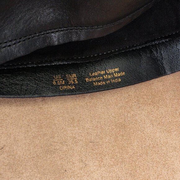 Sam Edelman Wmn Drina Black Leather Fashion Equestrian Riding Knee Boots sz 6.5M - Picture 9 of 10